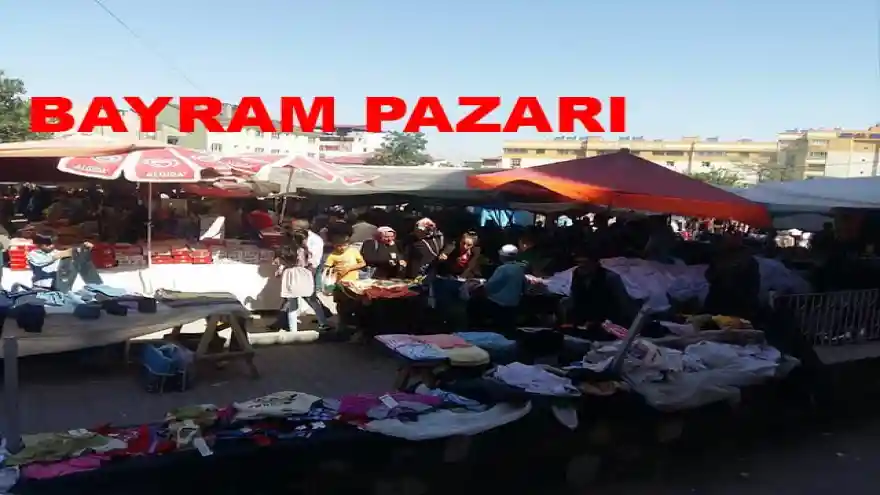 DOĞUBAYAZIT'TA BAYRAM PAZARI