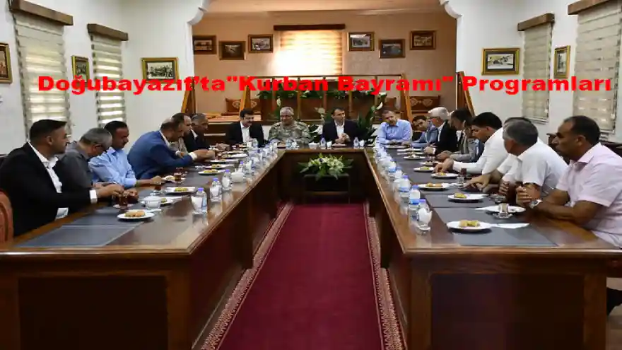 Doğubayazıt'ta Kurban Bayramı Programları