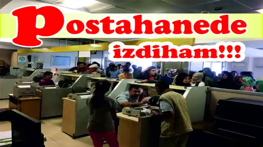 POSTANEDE İZDİHAM