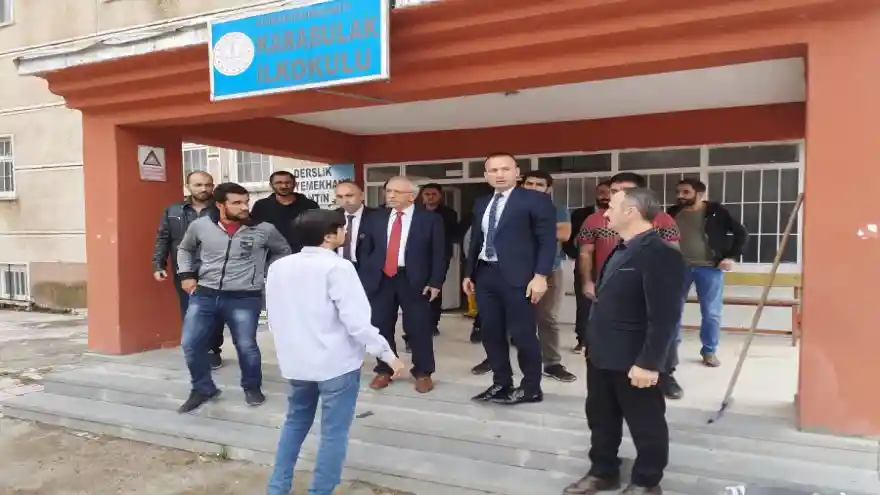 Genel Müdür Bilgili'nden selden zarar gören Karabulak YBO'da inceleme