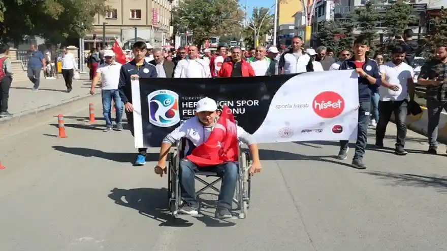 Ağrı'da Beraber Yürüyelim Etkinliği