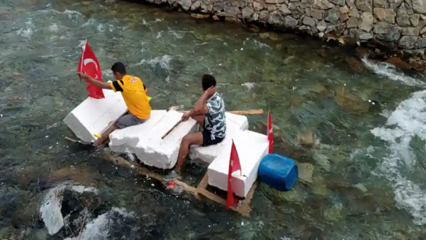 Bahçesaray usulü rafting