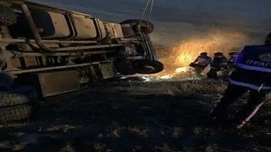 Ağrı'da feci kaza: 1 ölü