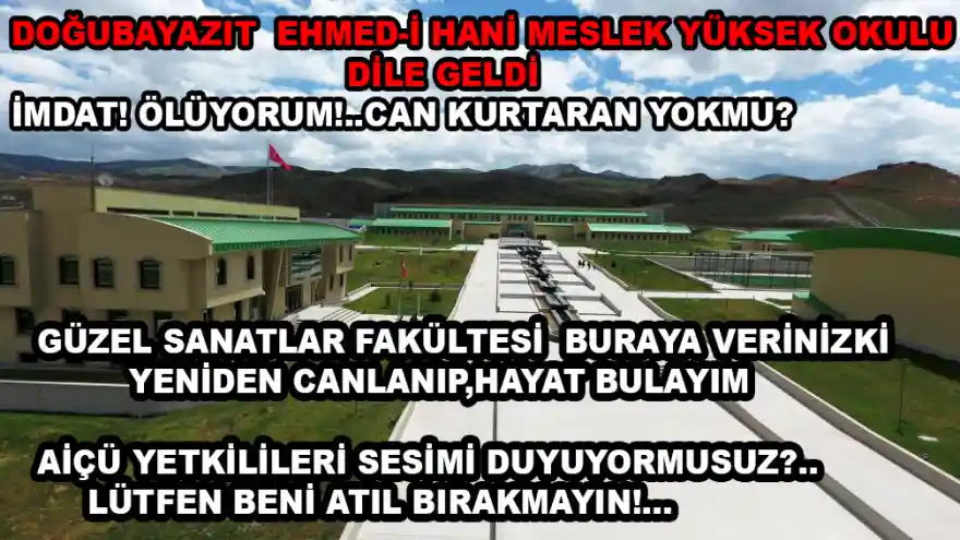 DOĞUBAYAZIT EHMED-İ HANİ MESLEK YÜKSEK OKULU DİLE GELDİ