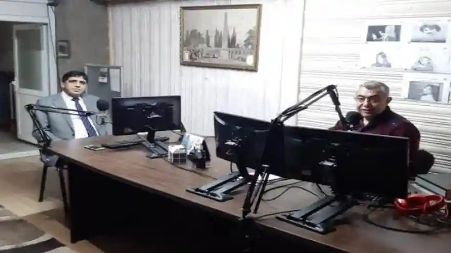 Rektör Alma, Iğdır FM’e Konuk Oldu