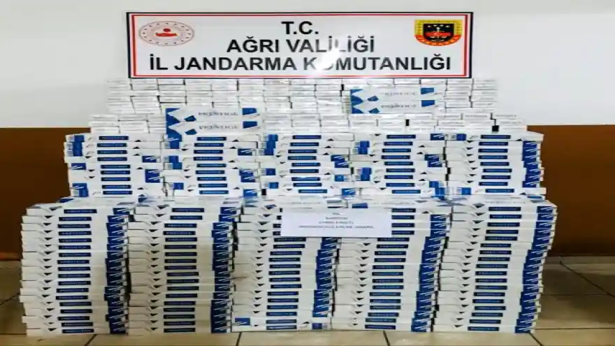 Doğubayazıt'ta 798 karton kaçak sigara ele geçirildi