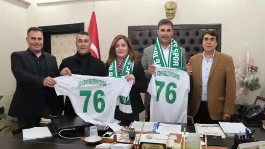 IĞDIR BELEDİYE SPORDAN EŞ BAŞKANLARA ZİYARET