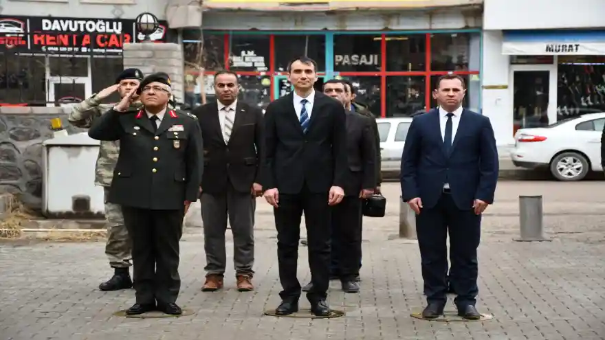 Doğubayazıt'ta18 Mart Şehitleri Anma Günü ve Çanakkale Deniz Zaferi'nin 105. Yıl Dönümü Töreni