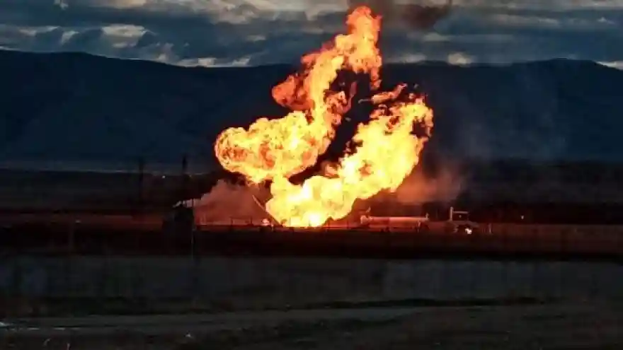 Türkiye-İran doğalgaz boru hattında patlama meydana geldi