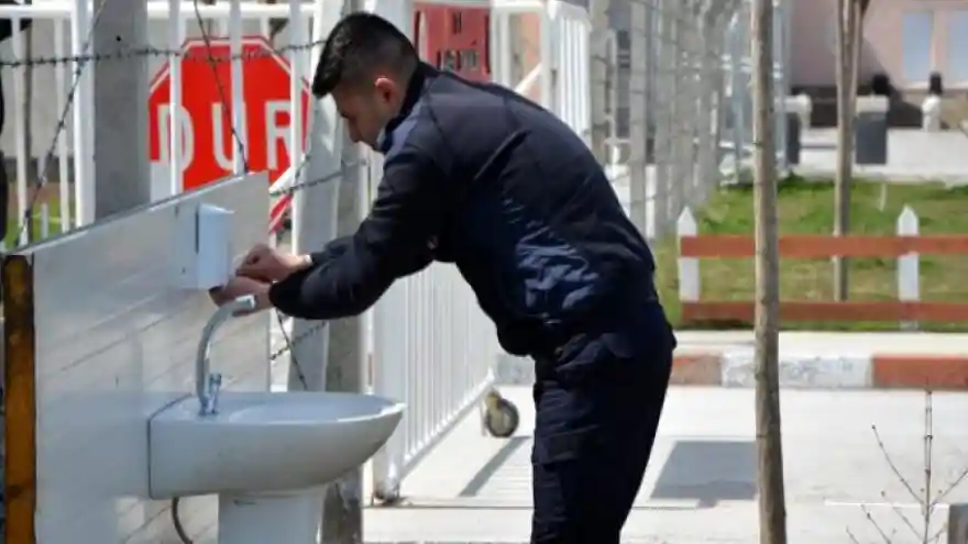 Patnos'taki Cezaevinde Koronavirüs Tedbirleri En Üst Düzeyde