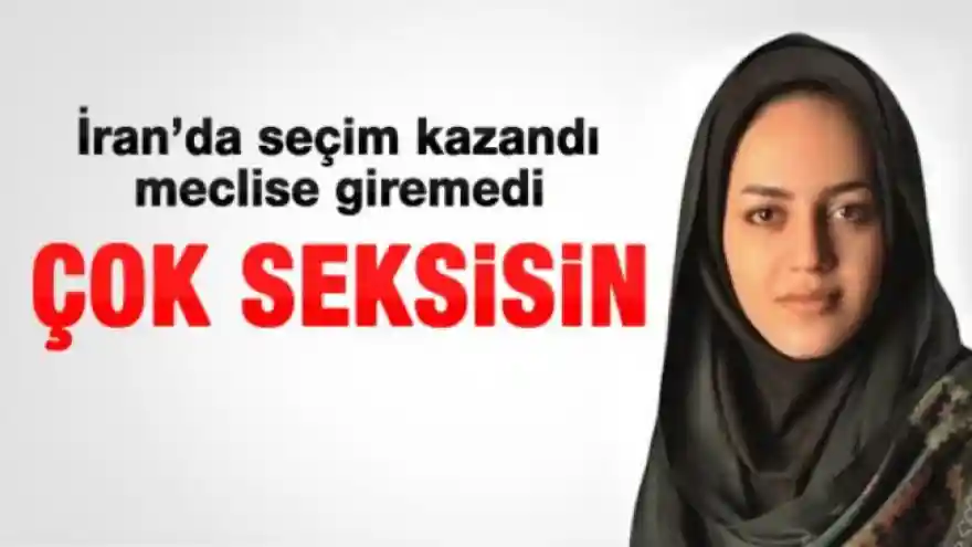 İranlı Kadın Çok Seksi Diye Meclise Giremedi