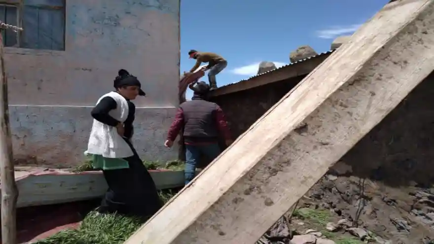 DOĞUBAYAZIT’TAKİ FIRTINA KIZILKAYA KÖYÜNÜ KÖTÜ VURDU!...