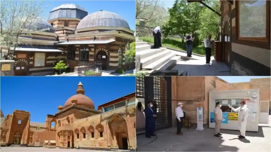 Doğubayazıt'ta Ehmedê Xanî ve İshak Paşa Sarayına ziyaretçi akını 