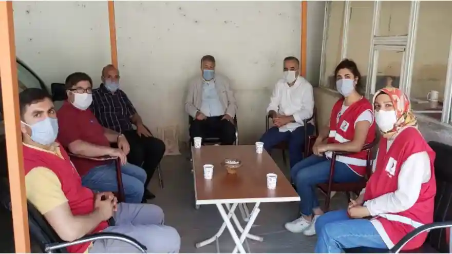 DOĞUBAYAZIT KIZILAY ŞUBESİNDEN ZİYARET