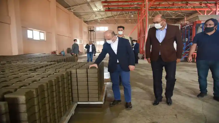  Vali Varol, Kilit Parke Üretim Merkezinde