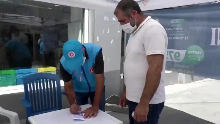 Ağrı'da 'Kurbanını Paylaş Kardeşinle Yakınlaş' standı açıldı