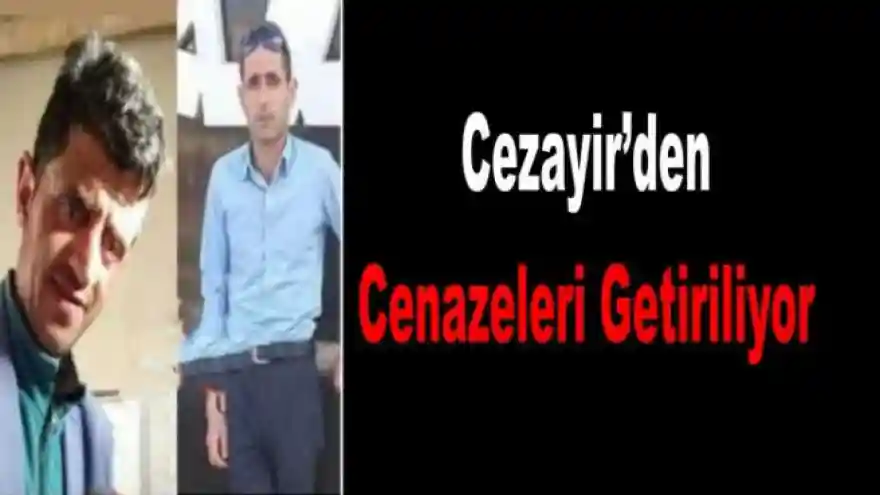 Cenazeler Cezayir'den Yola Çıktı