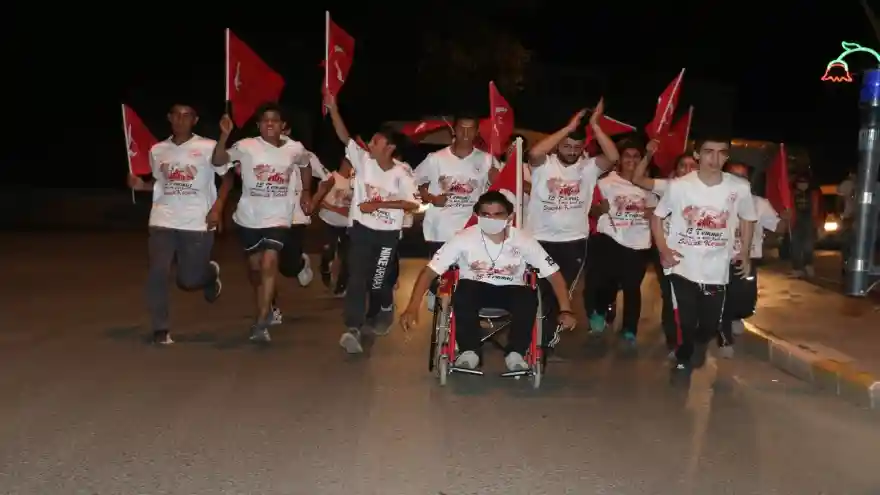 Ağrı’da “15 Temmuz Sancak Koşusu” Yapıldı