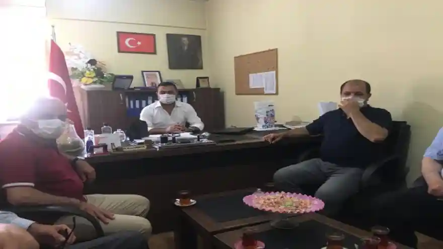 DOĞUBAYAZIT EĞİTİM SAĞLIK KÜLTÜR PLATFORUMU İLÇE SAĞLIK MÜDÜRLÜĞÜNÜ ZİYARET ETTİ