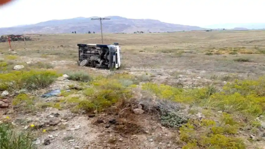 Doğubayazıt'ta trafik kazası; 3 yaralı