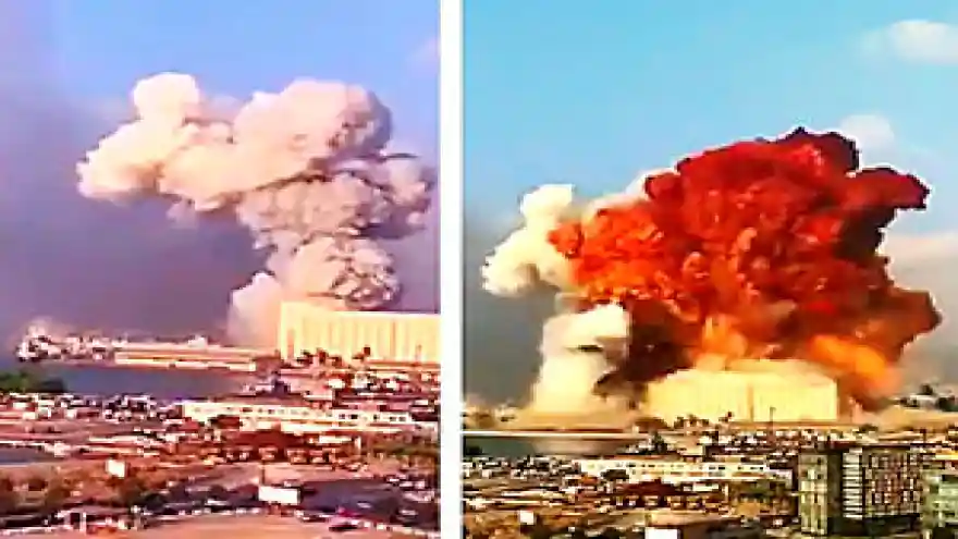 Beyrut'ta can kaybı 100'ün üzerine çıktı