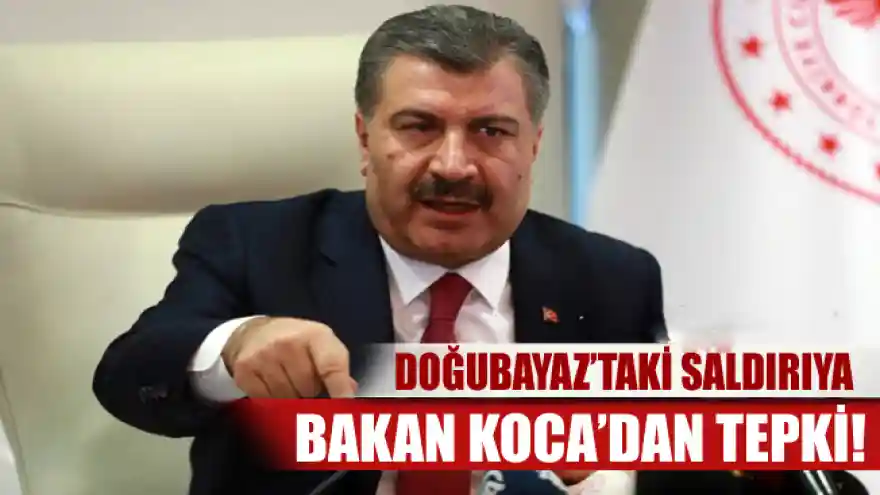 Bakan Dr. Fahrettin Koca'dan Ağrı'da saldırıya uğrayan sağlık çalışanına destek