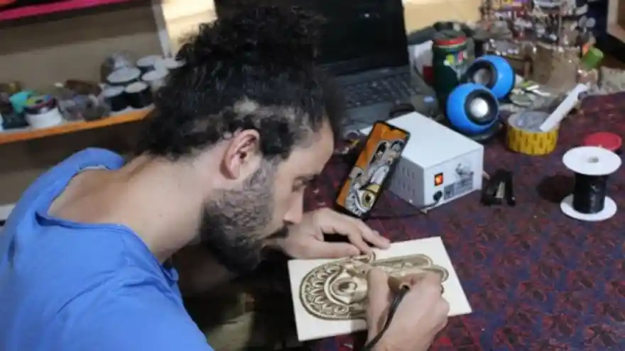 Van’ın taşı/toprağı bu gençlerin eliyle sanata dönüşüyor