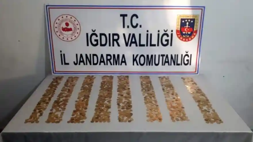 Iğdır'da tarihi eser kaçakçılığı: 2 gözaltı