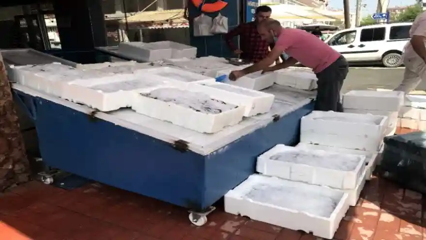 Iğdır'da balıklar tezgahtaki yerini aldı