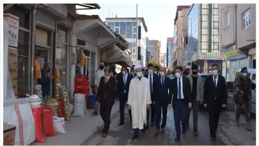 Diyanet İşleri Başkanı Prof Dr. Ali Erbaş Doğubayazıt'ta