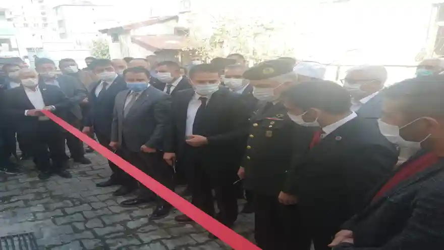 Ölümsüz Kahramanlar Sosyal Yardımlaşma ve Dayanışma Derneği Bürosunu Açtı