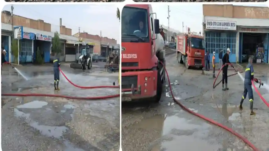 Doğubayazıt Sanayi Sitesinde temizlik