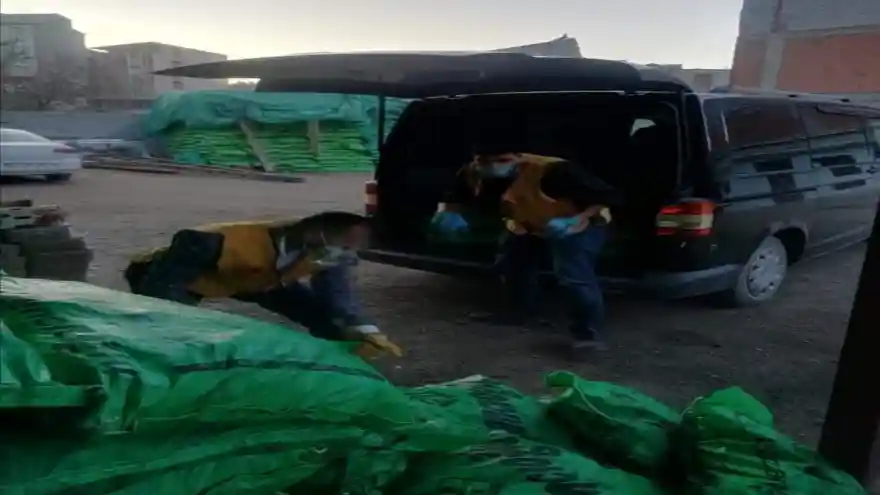 Doğubayazıt İyilik Der. 'den kömür yardımı