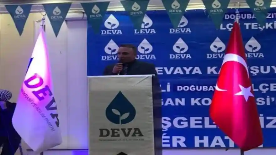 Doğubayazıt DEVA Partisi 1. olağan kongresini yaptı