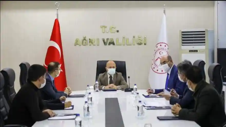 Ağrı Tarım Park Projesi Çalışma Grubu Toplantısı Düzenlendi