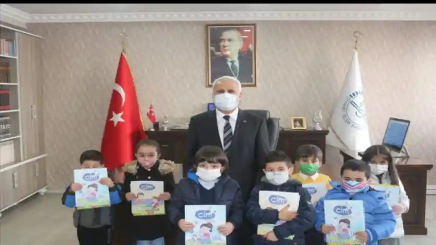 DİYANET ÇOCUK DERGİSİ ‘CİM’ MİNİKLERLE BULUŞTU