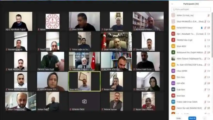 Ağrı Eğitime Destek Platformu ocak ayı toplantısı 