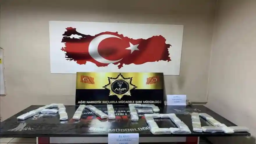 3 Çuval Eroin Ele Geçirildi