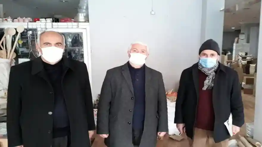 HÜDA PAR Ağrı Teşkilatından ESOB'a ziyaret