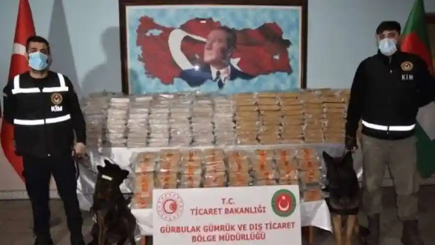 Gürbulak’ta 808 kg. Eroin Yakalandı