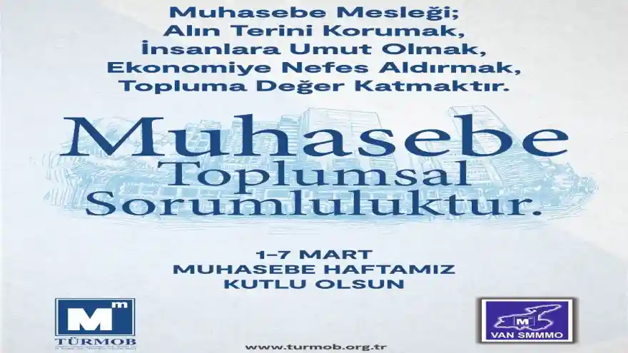 Muhasebe Toplumsal Sorumluluktur