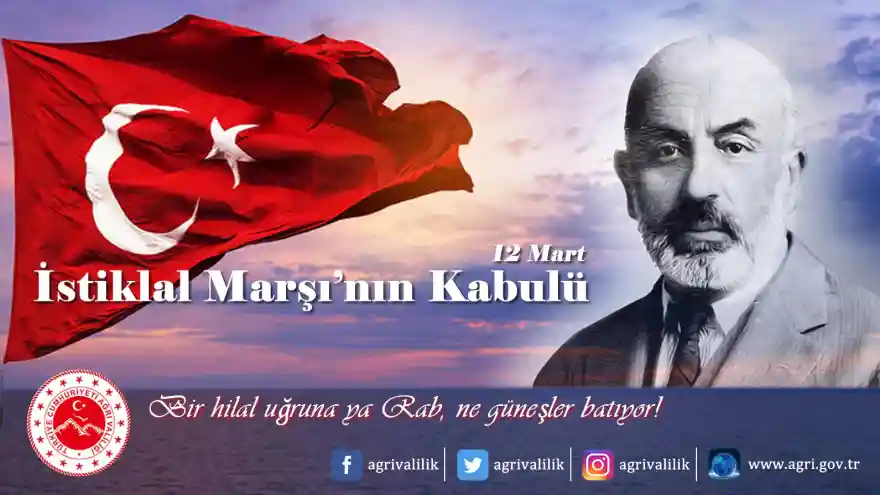 Vali Varol, “12 Mart İstiklal Marşı'mızın Kabulü” dolayısıyla bir mesaj yayımladı.