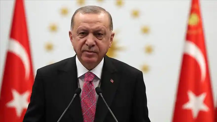 Cumhurbaşkanı Erdoğan'dan 'Milli andımız İstiklal Marşı' mesajı