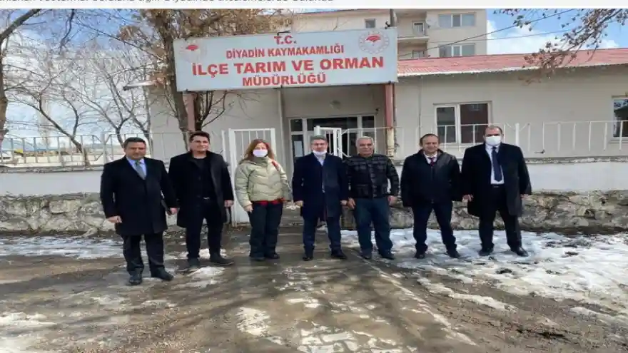 Diyadin'de Kurulması Düşünülen Jeotermal Seralarla ilgili incelemeler Yapıldı 