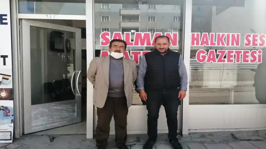 Mirsevdin Salman Gazetemizi Ziyaret Etti