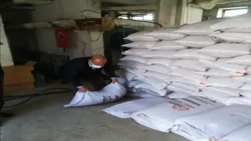 Çiftçilere Korunga Tohumu Dağıtıldı