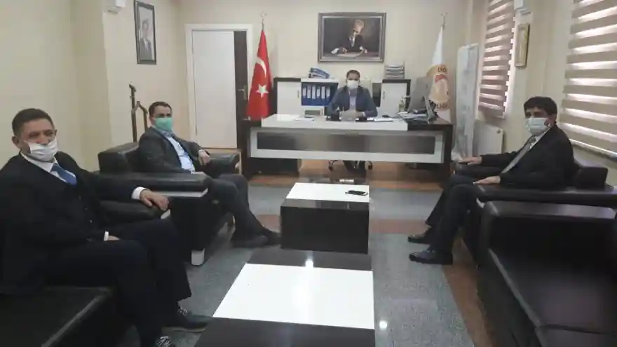 Rektör Alma’dan Doğubayazıt İlçe Kaymakamına Ziyaret