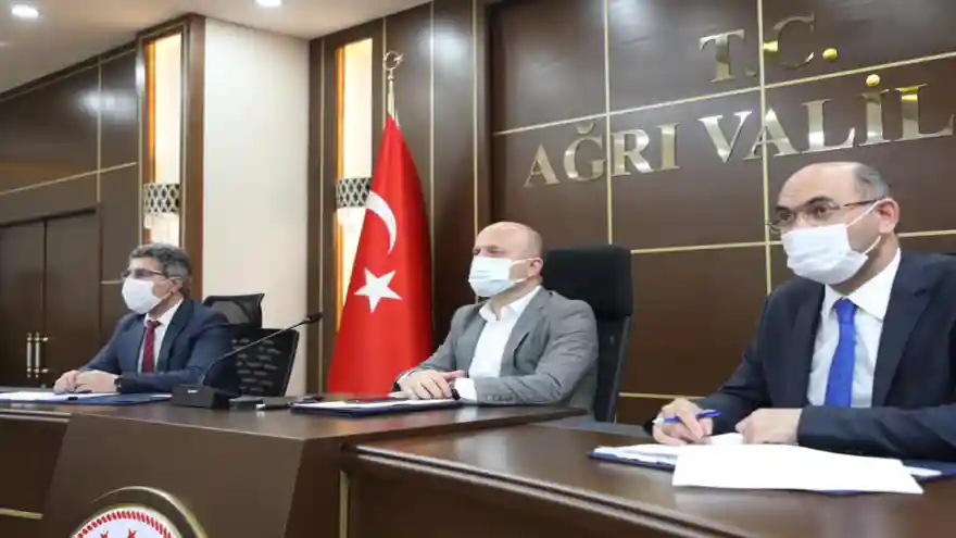 Vali Varol'un Başkanlığında İl Toprak Koruma Kurulu Toplantısı Düzenlendi