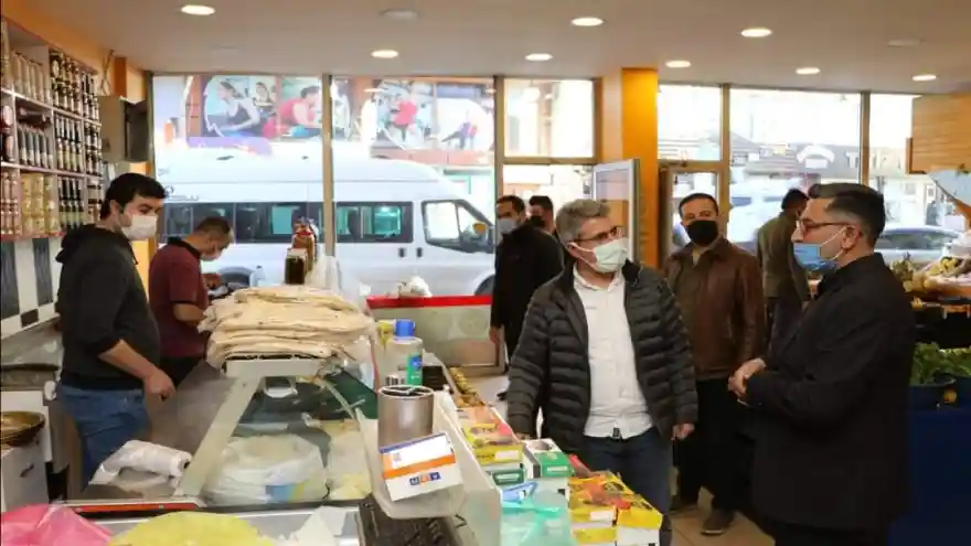 HAFTASONU SOKAĞA ÇIKMA KISITLAMASINDA DA GIDA DENETİMLERİ DEVAM EDİYOR