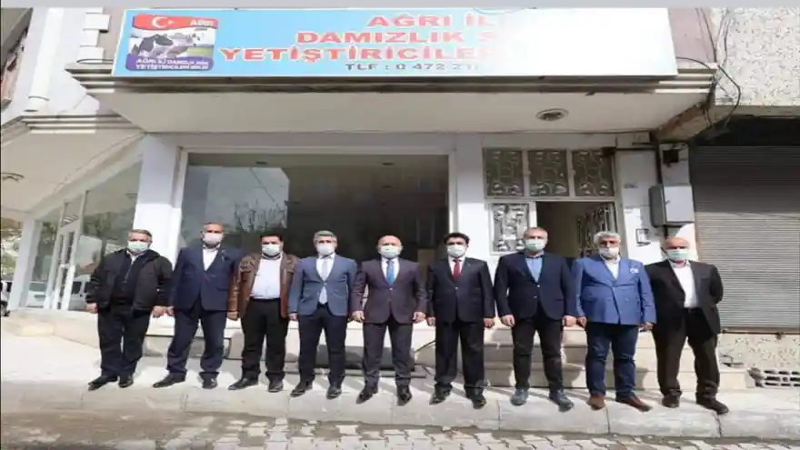 Ağrı İli Damızlık Sığır Yetiştiricileri Birliğine Ziyaret